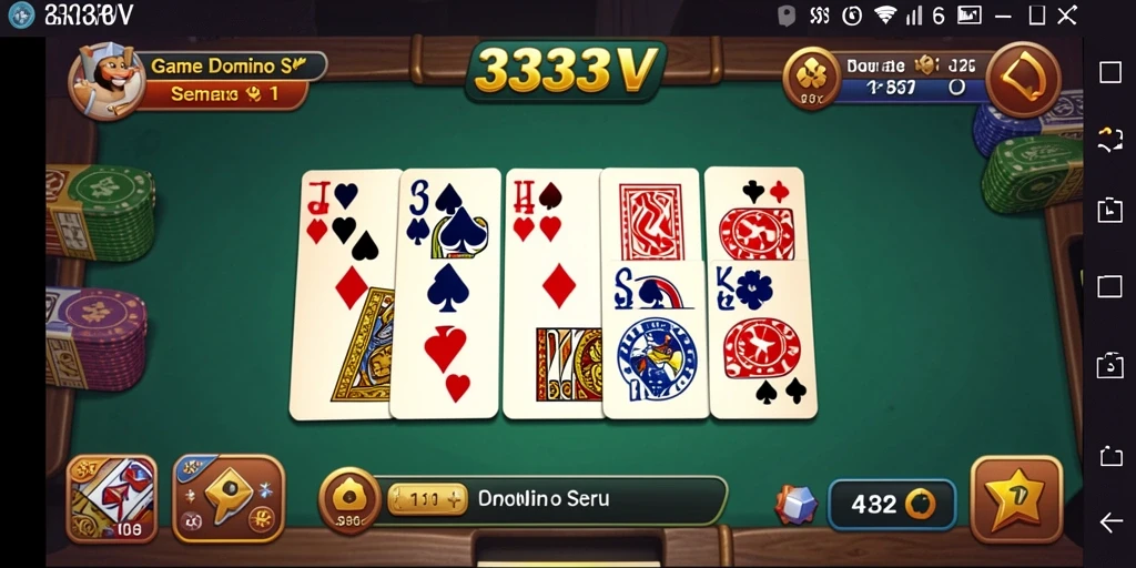 Tampilan gameplay menarik dari 333V yang penuh aksi.