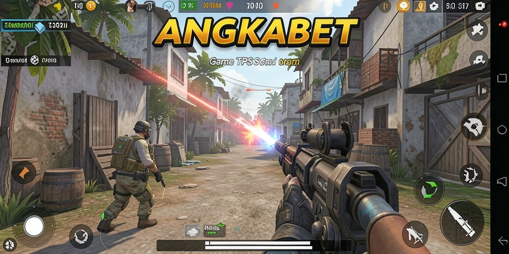 Screenshot gameplay ANGKABET yang menampilkan aksi seru dan mendebarkan.