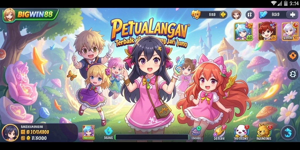 Tangkapan layar BIGWIN88 menampilkan aksi seru dalam dunia Anime.