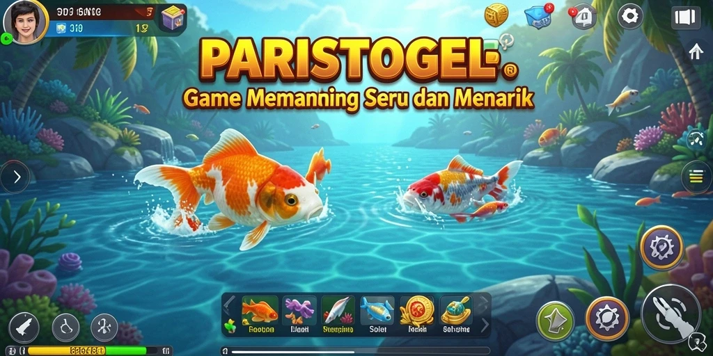 Gameplay seru dari PARISTOGEL dengan berbagai jenis ikan