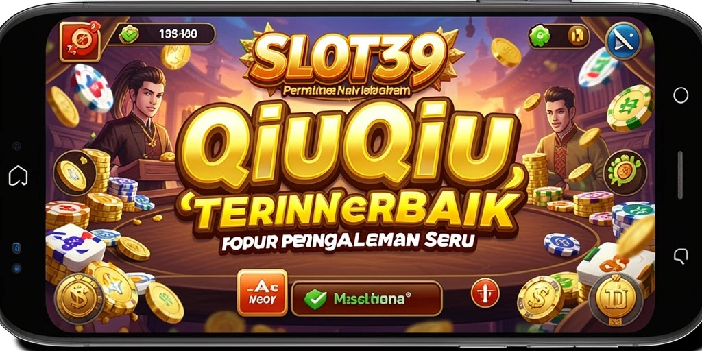 Screenshot utama SLOT39 menampilkan gameplay seru QiuQiu.